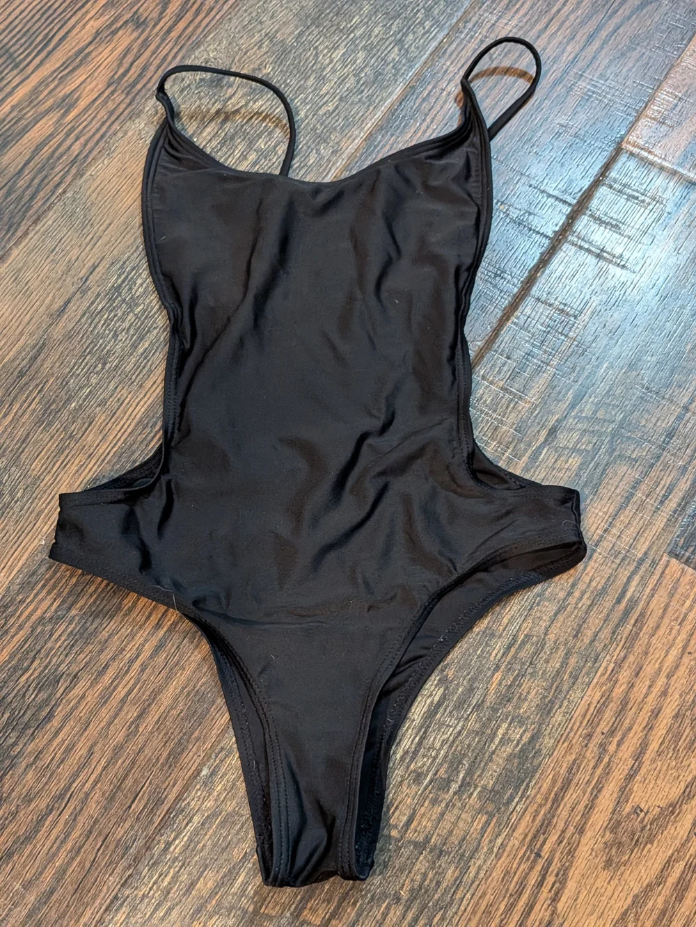 SUNNY CO. CLOTHING BLACK  ONE-PIECE WITH LOW BACK